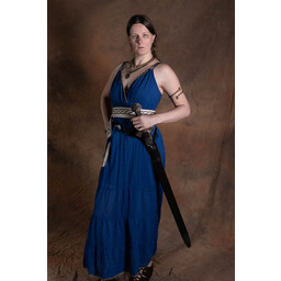 Gudinde Kjole Athena, kongeblå - Celtic Webmerchant