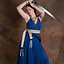 Robe Déesse Athéna, bleu royal - Celtic Webmerchant