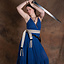 Sukienka Bogini Atena w kolorze królewskiego błękitu - Celtic Webmerchant