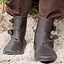 Scarpe vichinghe Jorvik con suola in gomma, marrone - Celtic Webmerchant