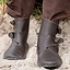 Viking shoes Jorvik with rubber sole, brown - Celtic Webmerchant