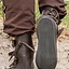 Scarpe vichinghe Jorvik con suola in gomma, marrone - Celtic Webmerchant