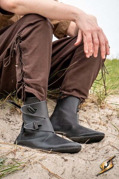 Buty Viking Jorvik z gumową podeszwą, czarne - Celtic Webmerchant