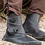 Viking shoes Jorvik with rubber sole, black - Celtic Webmerchant