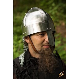 Spangenhelm vichingo con cotta di maglia - Celtic Webmerchant