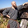 Epic Armoury Viking tunic Arvis, herringbone pattern, Ranger grey - Celtic Webmerchant