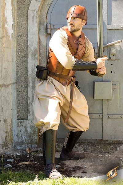 Wikingerhose Rollo, beige - Celtic Webmerchant