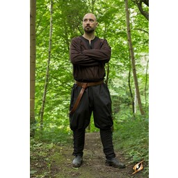 Pantalón vikingo Rollo, negro - Celtic Webmerchant