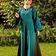 Epic Armoury Robe Viking Astrid, marron azur - Celtic Webmerchant