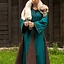 Robe Viking Astrid, marron azur - Celtic Webmerchant