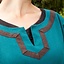 Robe Viking Astrid, marron azur - Celtic Webmerchant