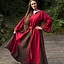 Viking dress Astrid, red/brown - Celtic Webmerchant
