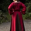 Robe viking Astrid, rouge/marron - Celtic Webmerchant
