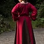 Wikingerkleid Astrid, rot/braun - Celtic Webmerchant