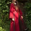 Robe viking Astrid, rouge/marron - Celtic Webmerchant