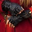 Fingerless gloves with laces, black - Celtic Webmerchant