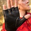 Fingerlose Handschuhe mit Schnürsenkeln, schwarz - Celtic Webmerchant