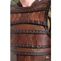 Early Medieval lamellar armour, brown - Celtic Webmerchant