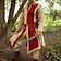 Epic Armoury Tabard Geoffrey, beige-rød - Celtic Webmerchant