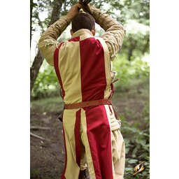 Tabard Geoffrey, beige-rojo - Celtic Webmerchant