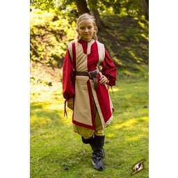 Tabard Geoffrey, beige-red - Celtic Webmerchant