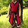 Epic Armoury Tabard Geoffrey, red - Celtic Webmerchant