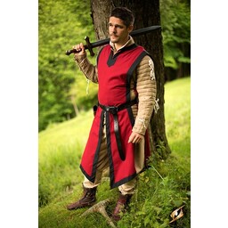 Tabard Geoffrey, red - Celtic Webmerchant