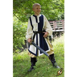 Tabard Geoffrey, bianco-blu - Celtic Webmerchant