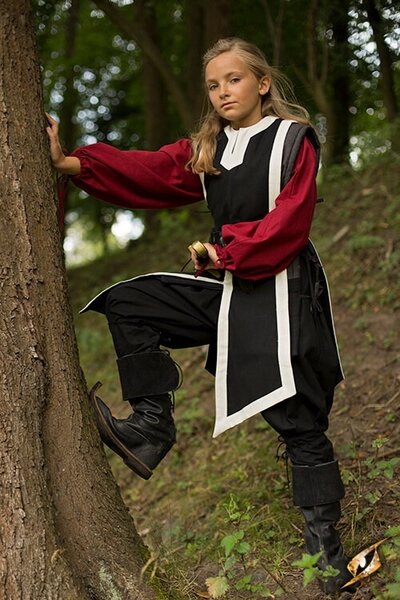 Tabard Geoffrey, schwarz - Celtic Webmerchant