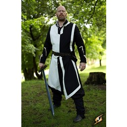 Tabard Geoffrey, black-white - Celtic Webmerchant