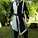 Epic Armoury Tabard Geoffrey, black-white - Celtic Webmerchant