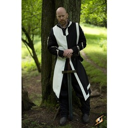 Wappenrock Geoffrey, schwarz-weiß - Celtic Webmerchant