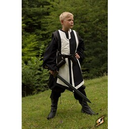 Tabard Geoffrey, black-white - Celtic Webmerchant