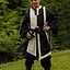 Tabard Geoffrey, black-white - Celtic Webmerchant