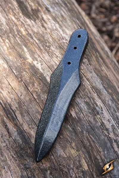 Throwing Knife with 3 holes, LARP Weapon - Celtic Webmerchant