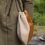 Wollledertasche, beige-braun - Celtic Webmerchant