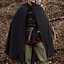 Wollen cape met kap, 100% wol, grijs - Celtic Webmerchant