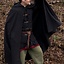 Hooded Wool Cape, grå - Celtic Webmerchant