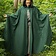 Epic Armoury Wool travelers cloak green - Celtic Webmerchant