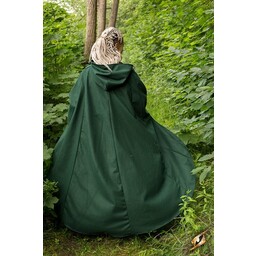 Wool travelers cloak green - Celtic Webmerchant