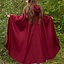 Wool travelers cloak red - Celtic Webmerchant