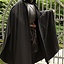 Wool travelers cloak, black - Celtic Webmerchant