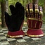 Luksusowe rękawice Klepsydra, czerwono-złota - Celtic Webmerchant
