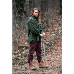 Middelalderlig skjorte Georg, grøn - Celtic Webmerchant