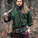 Leonardo Carbone Średniowieczna koszula Georg, zielony - Celtic Webmerchant