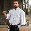 Camisa medieval dagwin, blanco - Celtic Webmerchant
