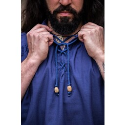 Camisa medieval Louis, azul - Celtic Webmerchant