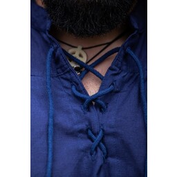 Camisa medieval Louis, azul - Celtic Webmerchant