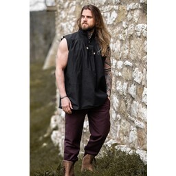 Camicia medievale Louis, nera - Celtic Webmerchant
