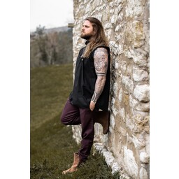 Medieval shirt Louis, black - Celtic Webmerchant